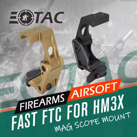 2024 New FAST FTC QD HM3X Mount 2.26″ Opitcal Centerline Height For HM3X Magnifier