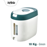 Angola Living Dispenser Beras 10 KG Rice Dispenser E97 Tempat Wadah Penyimpanan Beras Rice Bucket