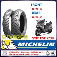 2024} Michelin City Grip 2 Evo250i Cruisym 250i 120/70-14 120/80-14 140/60-13 Sym Bike Tubeless