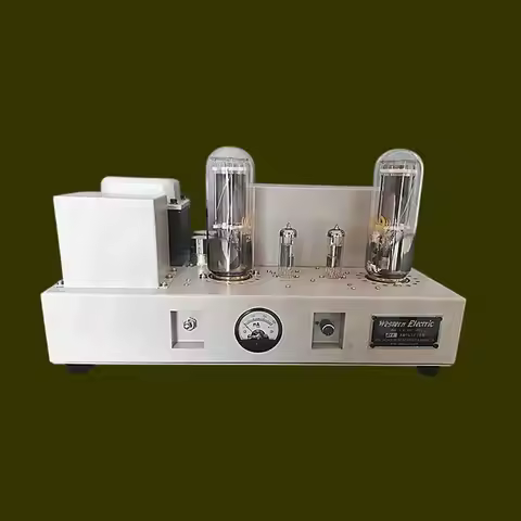 211 Single-Ended Tube Amplifier 12W+12W Western Electron Master Combined Tube Amplifier 6F3 (6BM8)