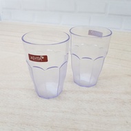 Gelas Mika Akrilik Asvita Tahan Panas Anti Pecah 350ML Gelas Minum Air Teh Kopi Jus Es Jeruk Sirup L