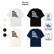 Relaxed Fit The New Originals T-Shirt "Eat Sleep Train Repeat" - MH1706MH