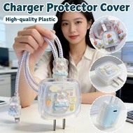 Cute Charger Cable Protector For iPhone 18W/20W Charger Anti-Breakage Cute Cartoon Charger Protector