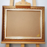 Ready Stock Fiber Wood Frame Linear 8R 8R+ 8RW A4 10R 11R A3 12R Acrylic Gold Picture Putih Graduati