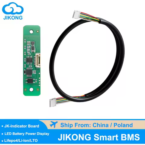 JKBMS Accessories LED Power Indicator Board Battery Capacity Display Panel Battery Power Display Lif