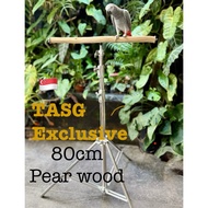 Adjustable Bird perch parrot perch XL stand stainless steel macawTheFlightPerch™️ freefly training p