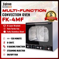 FALCON KITCHENWARE CONVECTION OVEN (FK-4MF) 9 BAKING FUNCTION 8 TRAY BRACKET | ON/OFF FAN