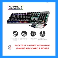 NEW ALCATROZ XC-3000 KEYBOARD & MOUSE