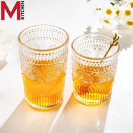 M KITCHEN Water Glass Coffee Cup Used In FLO Cafe (A0)