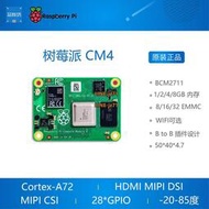 樹莓派 CM4  raspberry pi  cm4 計算 模塊核心板Compute module4