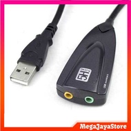 7.1 Channel USB Virtual Sound Card With Chinese Chipset - 5Hv2 MJS