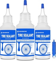 Tubeless Tire Sealant Tubeless Bike Sealant - 2oz per Bottle Long-Lasting for MTB No Tubes and Tubel