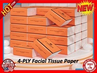 Fashion Facial Tissue Soft pack baby Tissue Toilet Paper 4-ply thickening premium tisu Facial Tissue for Adults and Children