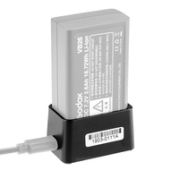 VC26 USB Battery Charger DC 5V Input DC 8.4V Output for Charging Godox V1S V1C V1N V1F V1O V1P Round