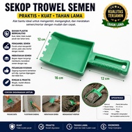 Trowel Lightweight Brick Cement Spoon Hebel PVC Black 10cm 8cm 4" 3" Inch - 3" INCH