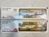 中華航空 1:200 Airbus A330-300 模型飛機
