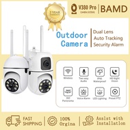 Outdoor IP Camera V380 Pro Wireless CCTV Camera Waterproof Night Vision Automatic Tracking