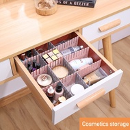 PERALATAN 1pcs Drawer Box Storage Equipment Storage Divider Organizer make up Rack 1PCS Drawer Divider Box Organizer Storage Box Clothes Divider Neat Clothes