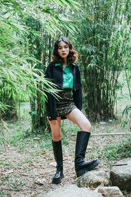 牛仔燈芯絨外套 Corduroy Short Jacket