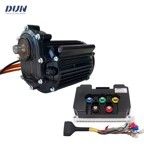 QS120 V3 2000W 60H PMSM Mid Drive Motor Kit with FarDriver ND72340 Controller for Electric Motorcycl