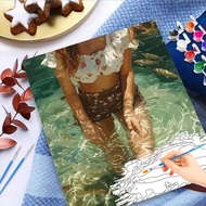 1pc Holidays Painting Wall Pictures Canvas Painting Home Decor 40x50cm/16x20inch Without Frame