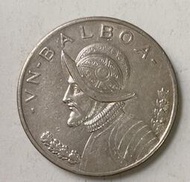 巴拿馬1巴伯亞銀幣1934年228