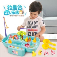 Children Electronic Fishing Pretend Play Toys with Music Fishing Game for Kids Toddler Toys Gift Mem