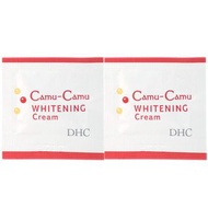 日本 DHC Camu截黑美白面霜 Camu-Camu Whitening Cream Moisturizer (2包 x 1g) 包裝 Sample 旅行試用裝 Travel Size