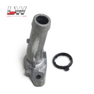 Aluminium connector Coolant connection tube 03H121145/A for Q7 3.6 FSI quattro, Superb II 3.6 FSI 4x