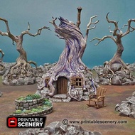 Witchs Hovel-terrain for tabletop wargames