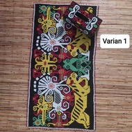 A set Of Cloth And Tissue Holder For dayak kalimantan