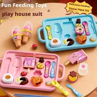 Pudding Feeding Toy Set So Realistic Strawberry Jelly Play, Fun Pretend Play For Kids, K0r1