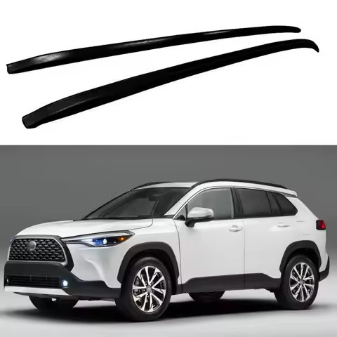 2PCS Roof Rail Racks Fits For Corolla Cross 2022-2025 Cross Bars Luggage Carrier Aluminium