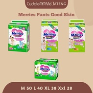 Merries Pants Good Skin M50 / Meries / Merries M50 / L44 / Merries Jumbo / Merries Size M Diapers