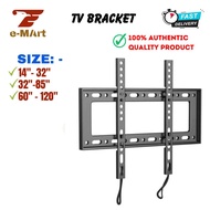Bracket TV Dinding 60-120 Inci Extra Large Heavy Duty | Pendakap Besi Tebal Khas Untuk TV Skrin Sang