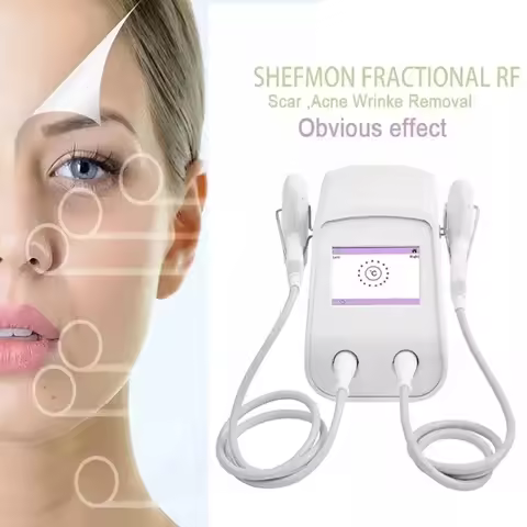Novoxel Tixel 2 Thermal Fractional Mezotix Machine Newest Technology with Two Handle for Pigment Sca
