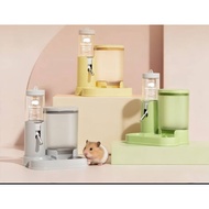 2 in 1 type C Dispenser for Hamster food and drink includes bottle