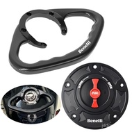 Motorcycle Accessories Oil Tank Cover TankGrab Bar Handle Gas Fuel Tank Cap For Benelli Leoncino 500
