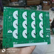 Pcb psu 12 elco+Softstar+Teg simetris+Supply Fan Class AB isi 12 elko bagus berkualitas