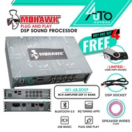 Mohawk M1-68.8DSP | 8 Channel DSP 31 Band DSP with Amp 8Ch EQ Car Audio Digital Sound Processor