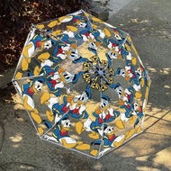 唐老鴨雨傘，摺傘