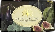 The English Soap Company, Vintage Wrapped Luxury Moisturising Shea Butter Hand Soap, Genovese Fig, 200g