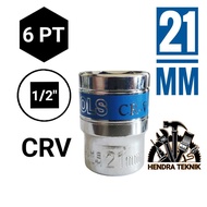 MATA 21mm CHROME SOCKET BIT 21mm RETAIL SOCKET WRENCH 21mm CHROME SOCKET BIT