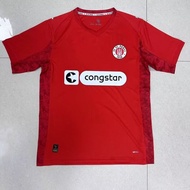 25-26 Saint pauli đi Jersey áo bóng đá chất lượng cao Áo Sơ Mi Ngắn Tay Nam