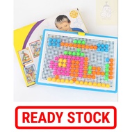 <DIY> Mushroom Nail Intelligent 3D Puzzle Games DIY Mushroom Nail Plastic