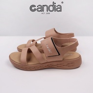 Candia Women Buckle Sandals Back Strap Comfortable Sandals Kasut Sandal Tali Wanita Shoes Perempuan LC61583