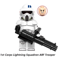 ARF Commander 91st บาดเจ็บป่าทรูปเปอร์บูมเมอร์ SW อวกาศภาพยนตร์หุ่นบล็อคก่อสร้างขนาดเล็กของเล่นเด็ก