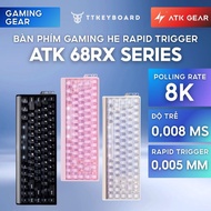 ATK 68RX Mechanical Gaming Keyboard Switch Hall Effect Rapid Trigger, Polling Rate 8000Hz
