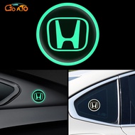 GTIOATO Luminous Car Sticker Reflective Sticker Universal Gas Tank Sticker Auto Wheel Hub Sticker Car 3D Stickers Automobiles Accessories For Honda City Civic Brio Jazz Brv Fit Crv Mobilio Accord HRV Odyssey Vezel