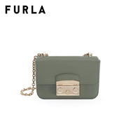 FURLA กระเป๋าสะพายผู้หญิง รุ่น METROPOLIS MINI CROSSBODY CACTUS